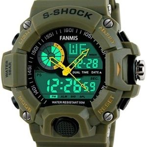 Military Multifunctional Waterproof Wristwatch
